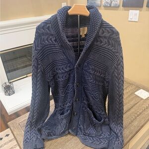 Lucky Brand Navy Knit Sweater